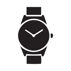 vector illustration of a wristwatch