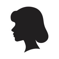 silhouette of a woman