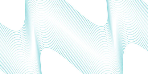 Abstract background with wavy blue lines on a white background. The blue lines create a flowing, textured pattern on the white surface.