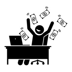 Financial Success Celebration