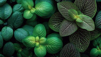 Eco-Friendly Design Concept: Vertical Garden Wall with Fresh Vibrant Greenery