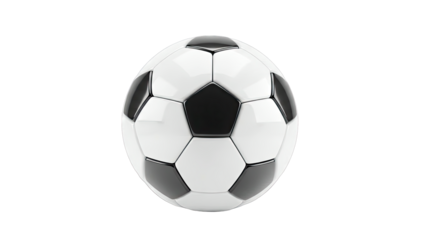 Classic Black and White Soccer Ball