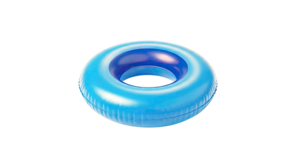 Blue Inflatable Ring