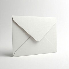 Sealed white envelope on neutral background