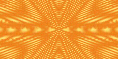 Comic background. Pop art style. Pattern with circles, halftone dotted backdrop. Radiating from the center starburst, sun burst rays, lines. Design for web banners, Wallpaper,sites Vector illustration