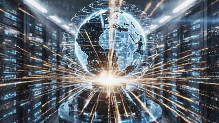 Global Data Network: Servers and Digital Earth - Powered by Adobe