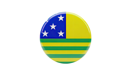 Goi?s State Flag Badge