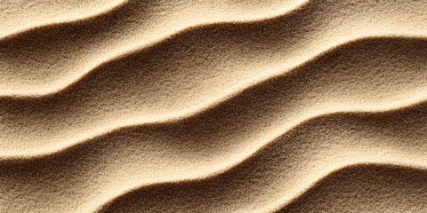 Wavy pattern of golden sand texture on a soft brown background.