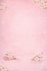 벚꽃 감성 핑크 배경