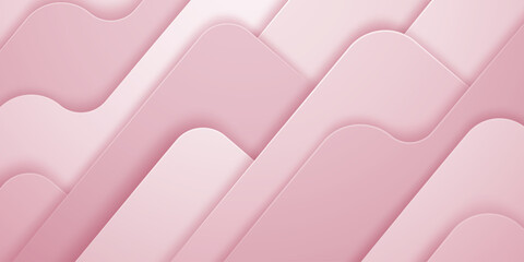 A soft pink abstract background featuring wavy shapes and subtle shading, creating a calming and serene atmosphere.