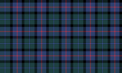 Seamless plaid fabric in green, blue, orange, and black is ideal for designing fashion skirts and trousers, adding a touch of luxury to any look.