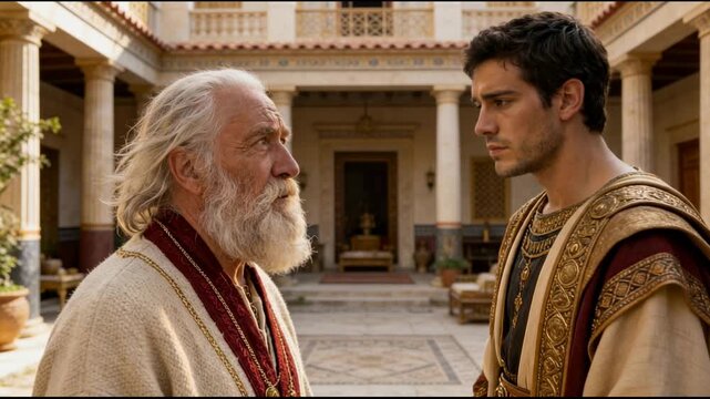 Parable of the Prodigal Son: Greedy Son Demanding Inheritance, Symbol of Arrogance and Family Conflict - part 1.