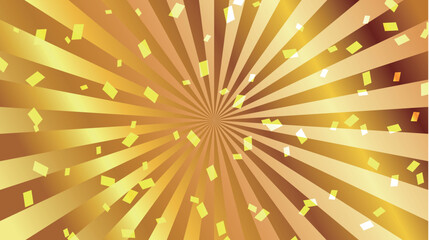 太陽　スクリーントーン　紙吹雪　背景