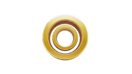 Concentric Gold Rings