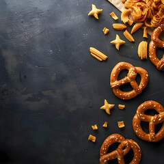 Pretzel Background