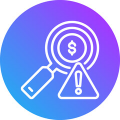 Search icon for dishonesty , website, application, printing, document, poster design, etc