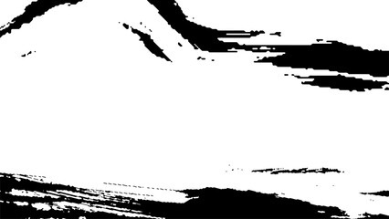 和筆テイストの背景素材