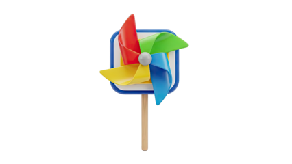 Colorful Pinwheel Toy