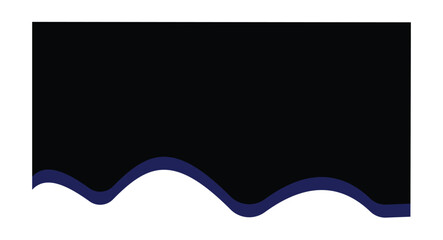 Obraz premium Vector Set of Template Dividers with Drops, Waves and Geometric Shapes. Abstract Design Elements for Top and Bottom on Website, App, Banners or Posters.