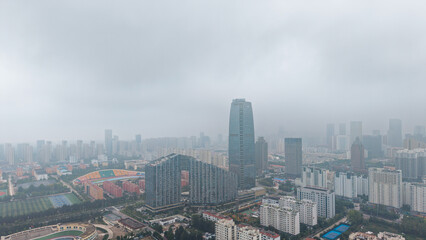 China Shandong Rizhao city cloudy scenery