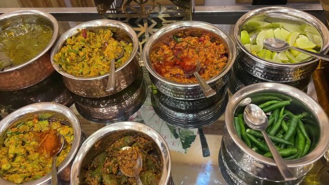 Different type of achar and Chutney for Dal bati Churma Rajasthani dish