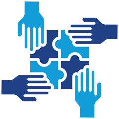 Fototapeta premium Teamwork Icon