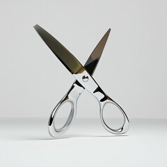 Cutting techniques with scissors home workspace product photography minimalist design close-up crafting essentials