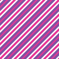 Obraz premium Ms. Pac Man Kiss White Digital Violets Stripe Pattern Seamless Vector Background
