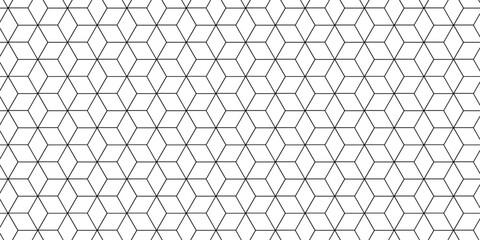 Fototapeta premium abstract square modern tech grid line box. metal cube creative geometric fabric wall tiles gradient web triangle diamond honeycomb hexagon art decorative textile design.