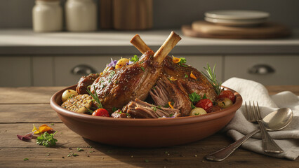 Grilled chicken dish served with savory flavor.