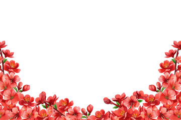 Flower watercolor frame for wedding, birthday, card, background, invitation, wallpaper, sticker, decoration etc.
