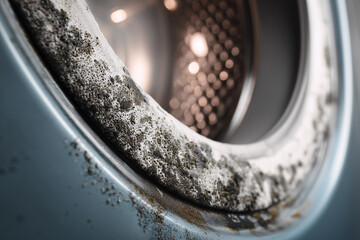 Mold in washing machine seal