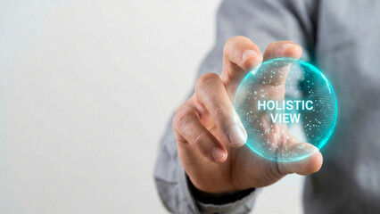 Financial high level planning concept holistic view strategy idea innovation technology future vision business solution guidance