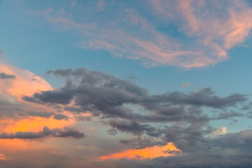 Twilight Meets the Stormy Sky