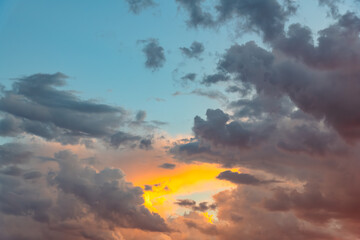 Twilight Meets the Stormy Sky