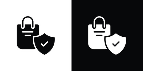 Guarantee Icon Set Black And White