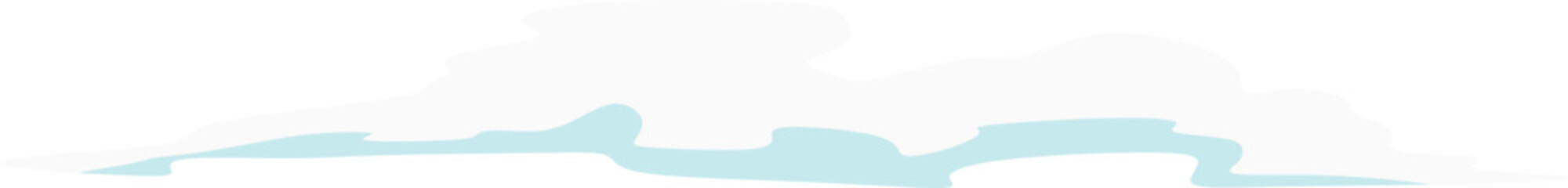 Cartoon Smoke Cloud Flow Element