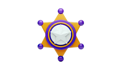 Sheriff Star Badge