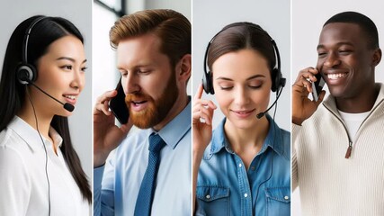 Professional Diverse Customer Support Team and Telemarketing Experts - Powered by Adobe
