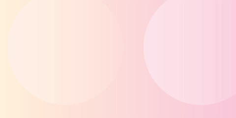 Abstract pink background. Minimalist banner background, pastel colorful, pink and yellow gradations. Circle effect style geometric, Modern circle lines pattern.