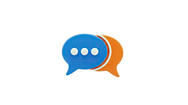Speech Bubbles Icon - Powered by Adobe