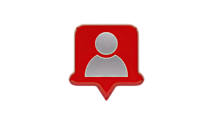 Social Media Notification Icon - Follower Alert