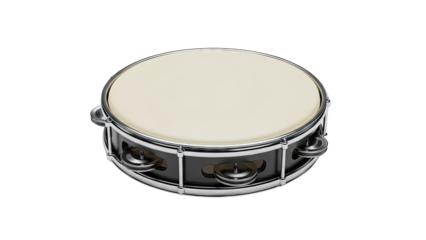 Tambourine with Jingle Cymbals
