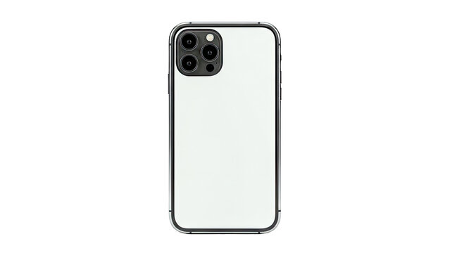 White iPhone 12 Pro Max Back with Triple Camera