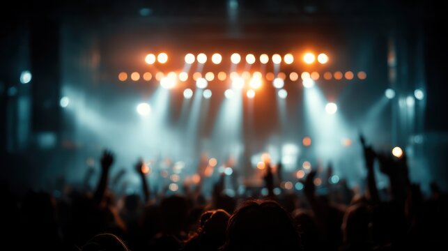 Concert crowd enthusiasm