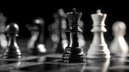 Chess pieces strategy