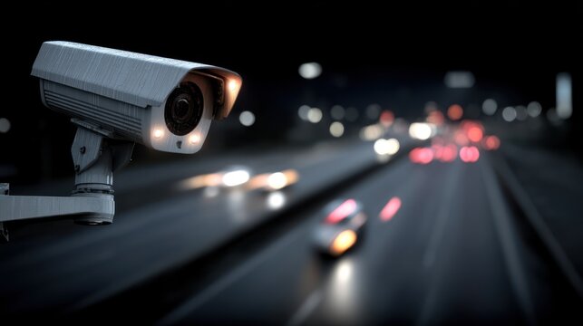 Highway surveillance camera