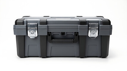 Black Plastic Storage Container Box.