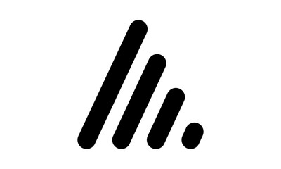 Abstract Letter A Logo Design	
