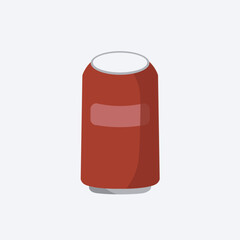 Fototapeta premium Soda Can Vector Illustration